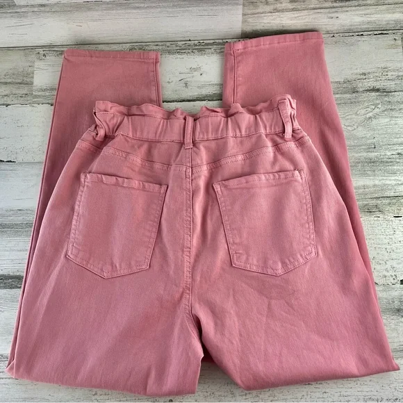 1. STATE Pink Paperbag NEW Pink Jean Pants 29 - Picture 9 of 10